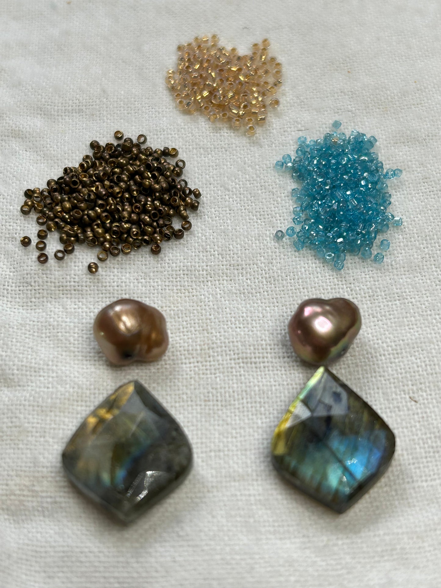 Pearls and Labradorite