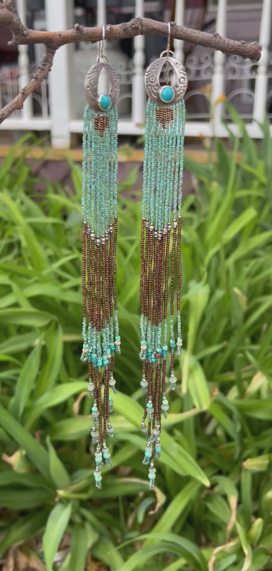 Turquoise earrings